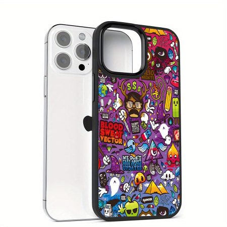 Alec pattern design impact resistant durable phone case for iPhone 17 16 15 14 13 12 11 Pro/Plus/Pro Max phone case texture personality upgrade model fashion holiday gift Independence Day phone case ip