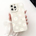 A Soft TPU Phone Case with a Spring Flower Pattern That Is Drop-Resistant And Waterproof, Compatible with Iphone 11/12/13/14/15/16/Pro Series/Promax Series/Plus Series.